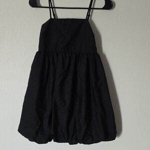 Art Class Elegant Black Mini Dress